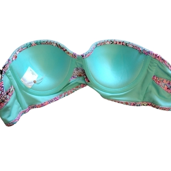 SHADE & Shore  Bandeau Swim Top - Picture 3 of 6